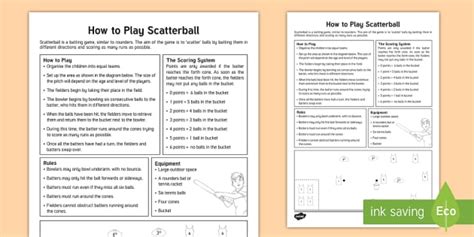 scatter ball game rules.